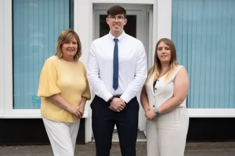 Photo of Account Services team outside PMP Accountants office